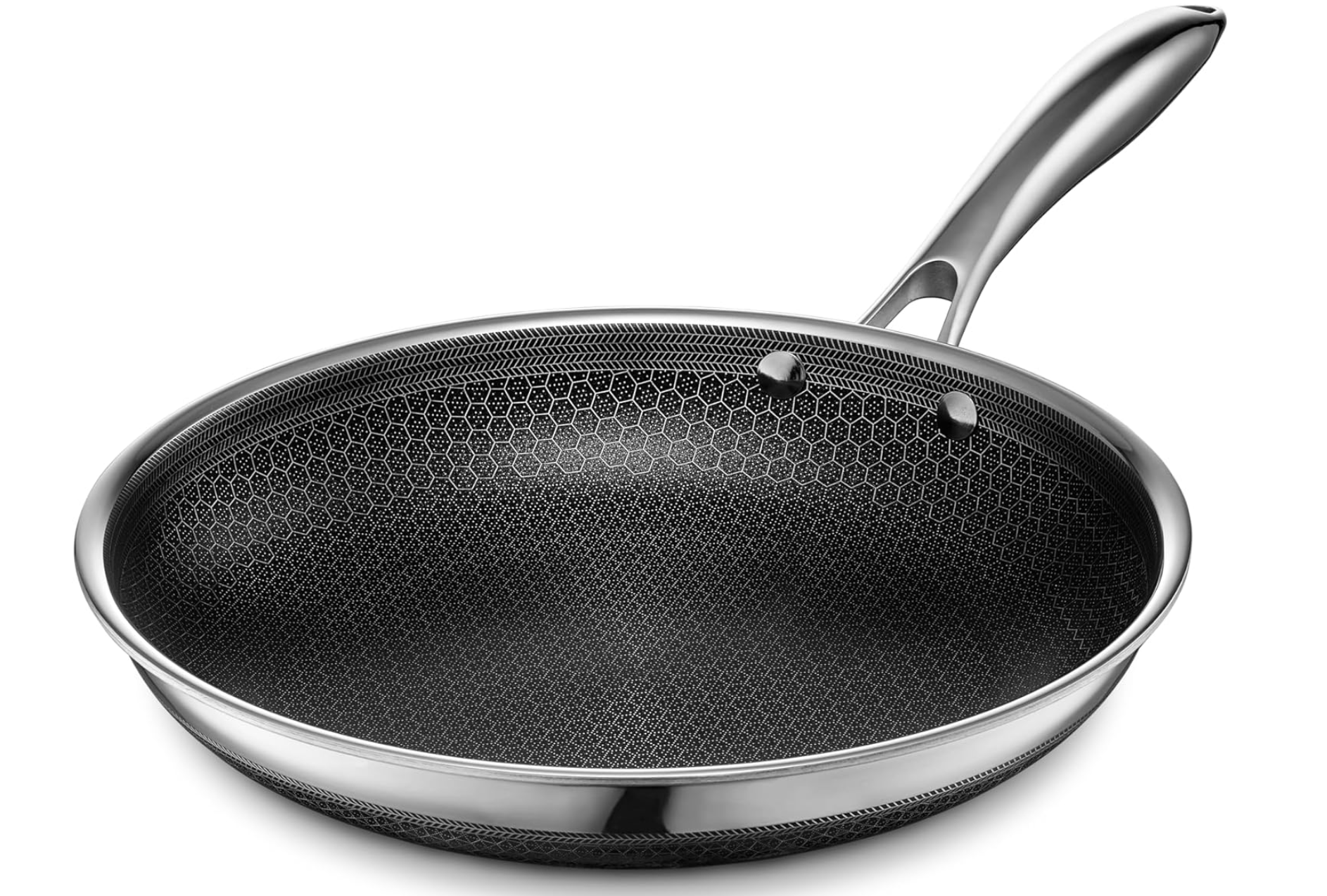 Hexclad 10-inch Nonstick Frying Pan